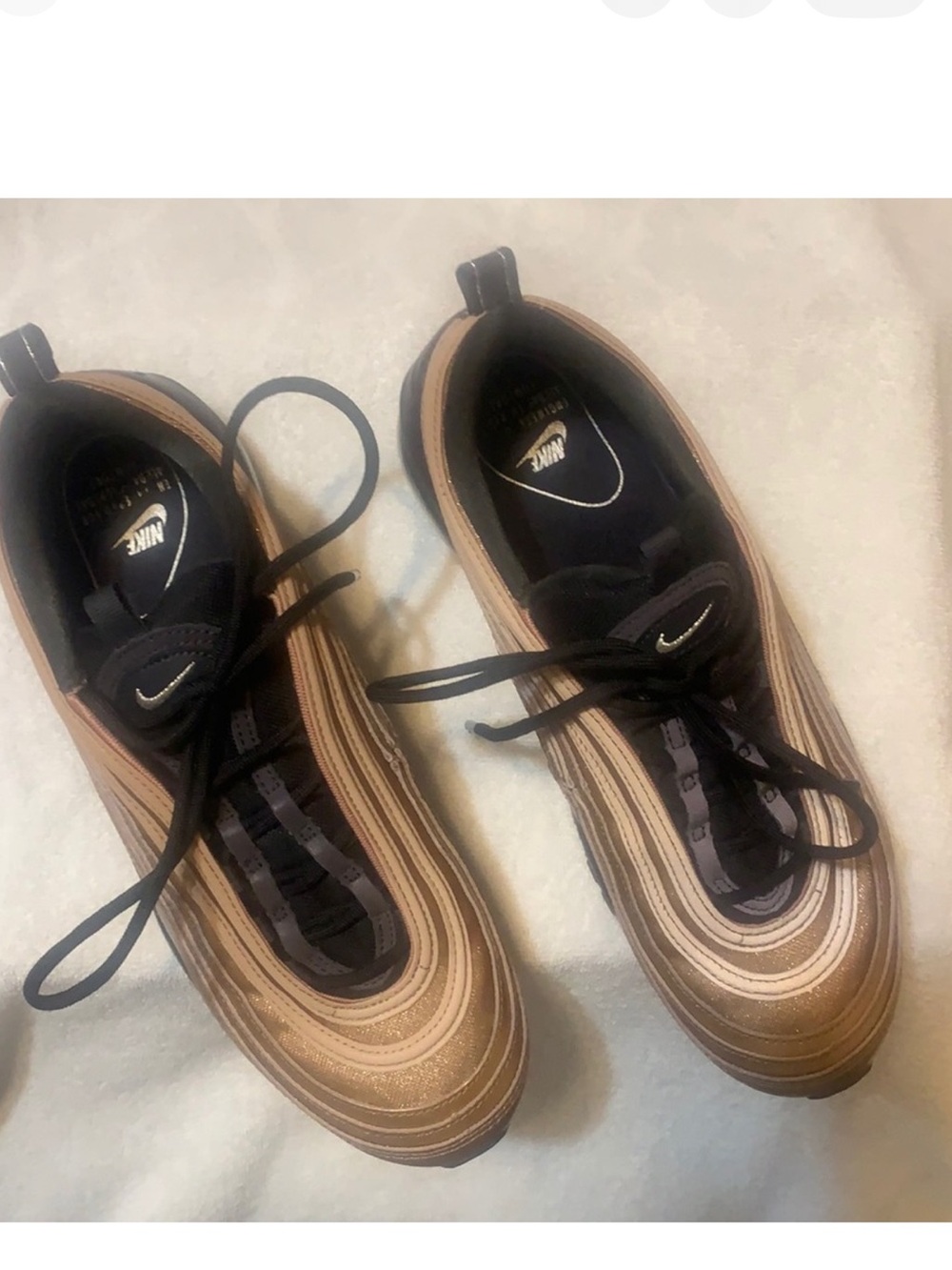 Nike Air Max 97 Women's Sneakers — Bronze/Black